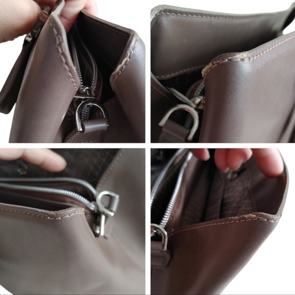 Longchamp Honore Leather Handbag - Picture 11 of 16